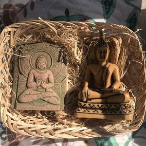 Buddha’s in a basket set.